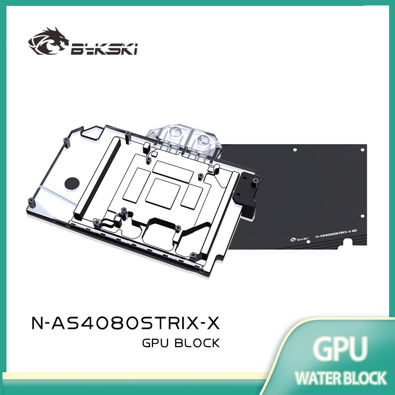 Rtx 3090 24Gb Gddr6X - Bloc GPU Bykski pour carte vidéo